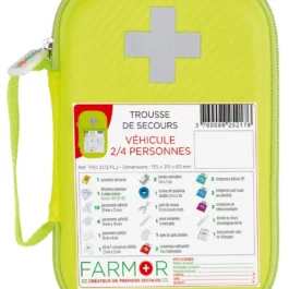 TROUSSE DE SECOURS VEHICULE  2/4 PERS. - TRO 2172 FLJ - FARMOR