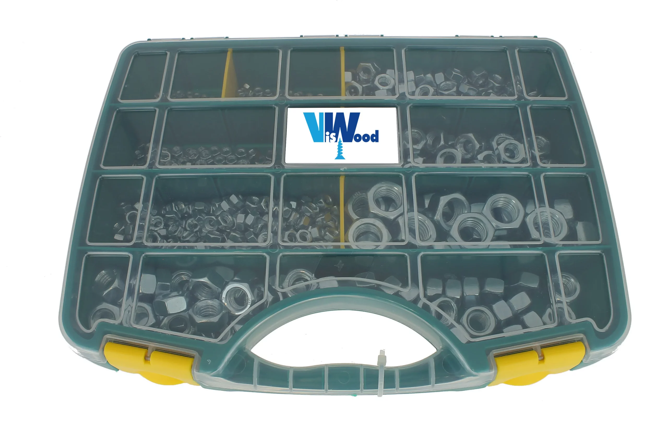 COFFRET 765 ECROUS ACIER ZINGUE BLANC - DOMPACK934 - VISWOOD 1 COFFRET 765 ECROUS ACIER ZINGUE BLANC - DOMPACK934 - VISWOOD