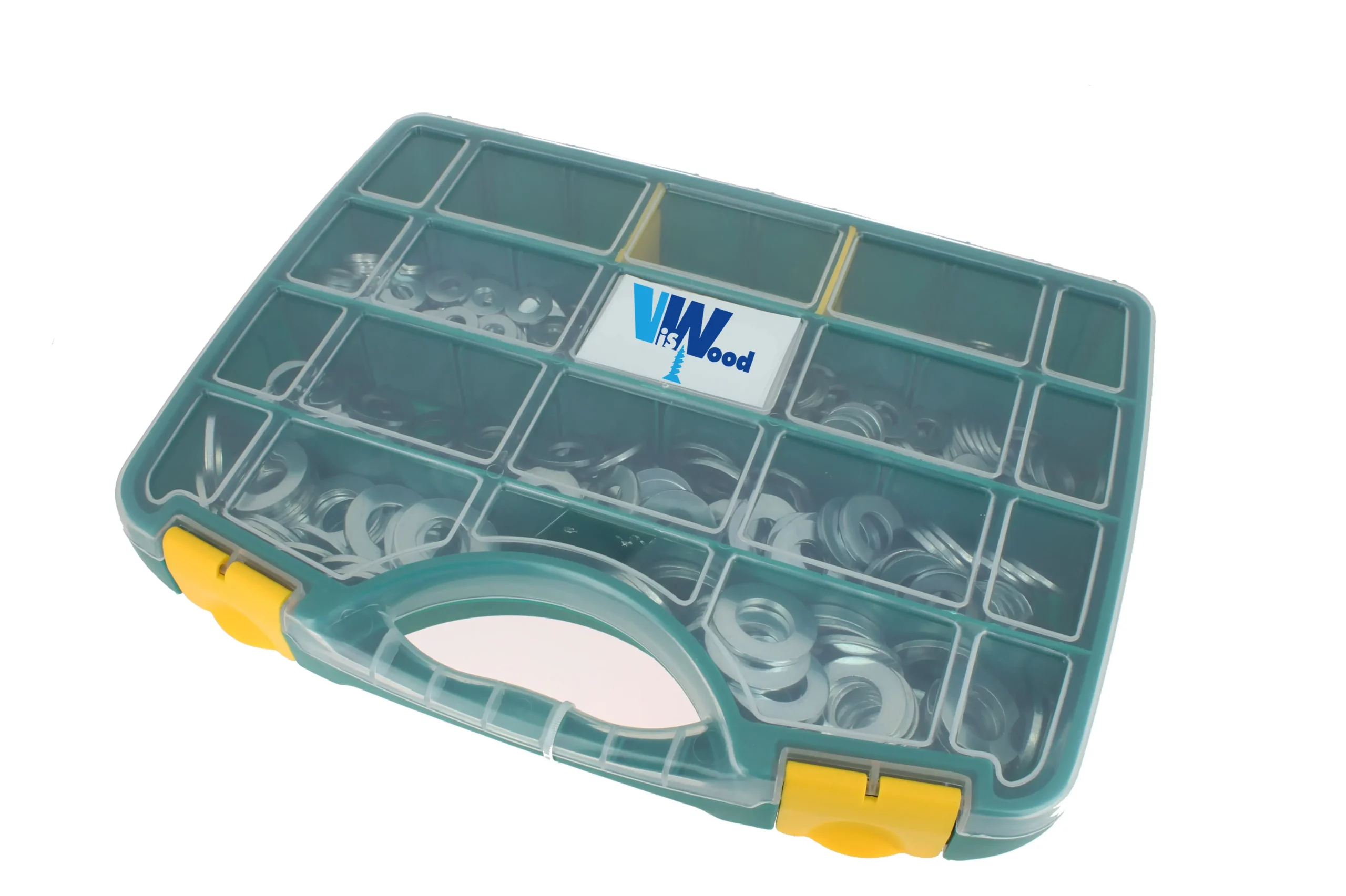 COFFRET 855 RONDELLES PLATES MU ACIER ZINGUE - DOMPACKMU - VISWOOD 1 COFFRET 855 RONDELLES PLATES MU ACIER ZINGUE - DOMPACKMU - VISWOOD