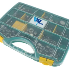 COFFRET 610 ECROU INDESSERABLE ACIER ZINGUE BLANC - DOMPACK9852 - VISWOOD