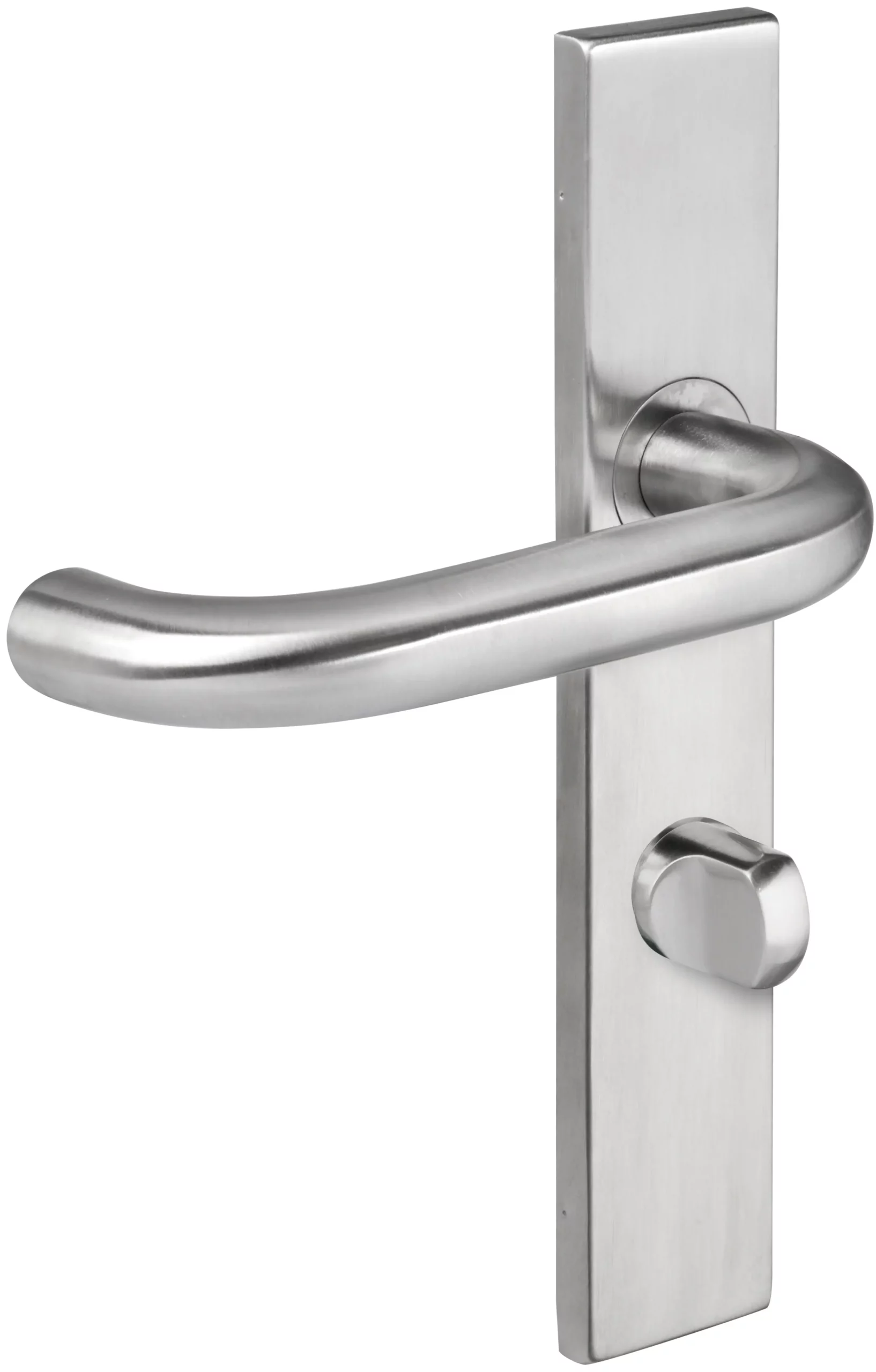 ENSEMBLE POIGNEE INOX 304 ENT 195 MM LOK 32 CLE L A BOUT CARRE ET 1 PLAQUE VIS I - LOK32 - LOKENDO