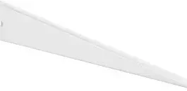 CONSOLE  CREMAILLERE DOUBLE AVEC PAS DE 32 MM LAQUE BLANC L170 MM LOK57 - LOKENDO - LOK57