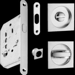 KIT SERR A LAR PORTE COULI PENE MENTONNET FINI INOX A CONDA LOK63 ROS CARRE - LOK63 - LOKENDO