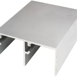 RAILS DE GUIDAGE ALUMINIUM 2000X80X40 LOK88 HAUT POUR KIT DE GALETS LOK87 - LOK88 - LOKENDO