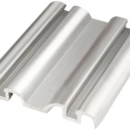RAILS DE GUIDAGE ALUMINIUM 2000X80X40 LOK89 BAS POUR KIT DE GALETS LOK87 - LOK89 - LOKENDO