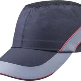 CASQUETTE ANTI-HEURT TYPE BASE-BALL AIR COLTAN NOIR-ROUGE VISIERE 7 CM - COLTAAINOLG - DELTA PLUS PRO