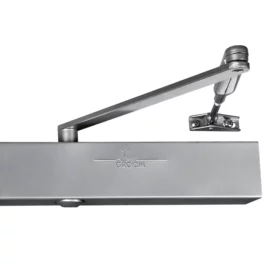 FERME-PORTE COMPLET REGLABLE STANDARD GR300-2/6 ARGENT - GR300311 - GROOM