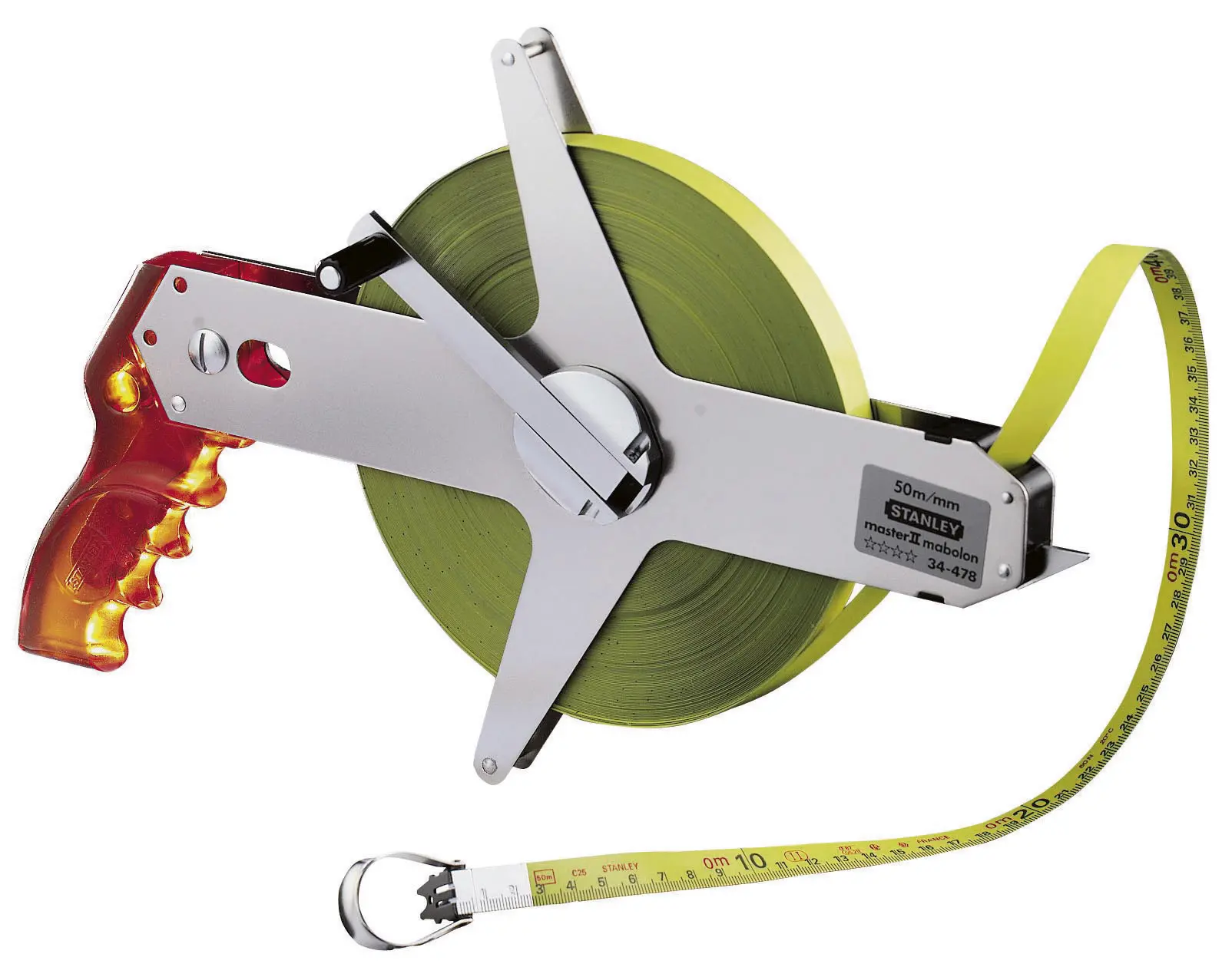 MESURE LONGUE MASTER II RUBAN MABOLON A POIGNEE 50M - 1-34-478 - STANLEY BLACK & DECKER DIV CONSTRUCTION 1 MESURE LONGUE MASTER II RUBAN MABOLON A POIGNEE 50M - 1-34-478 - STANLEY BLACK & DECKER DIV CONSTRUCTION