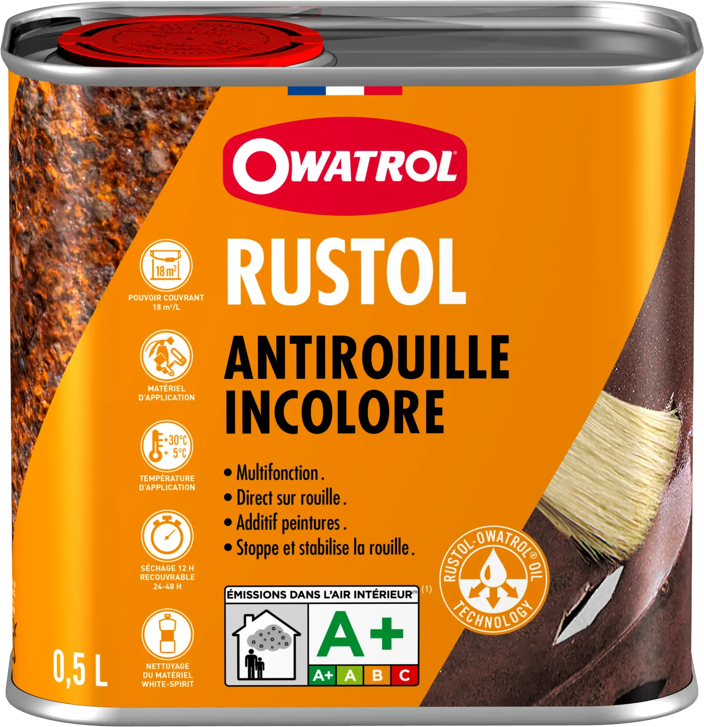 ANTIROUILLE RUSTOL-OWATROL 1 L - 733 - OWATROL 1 ANTIROUILLE RUSTOL-OWATROL 1 L - 733 - OWATROL