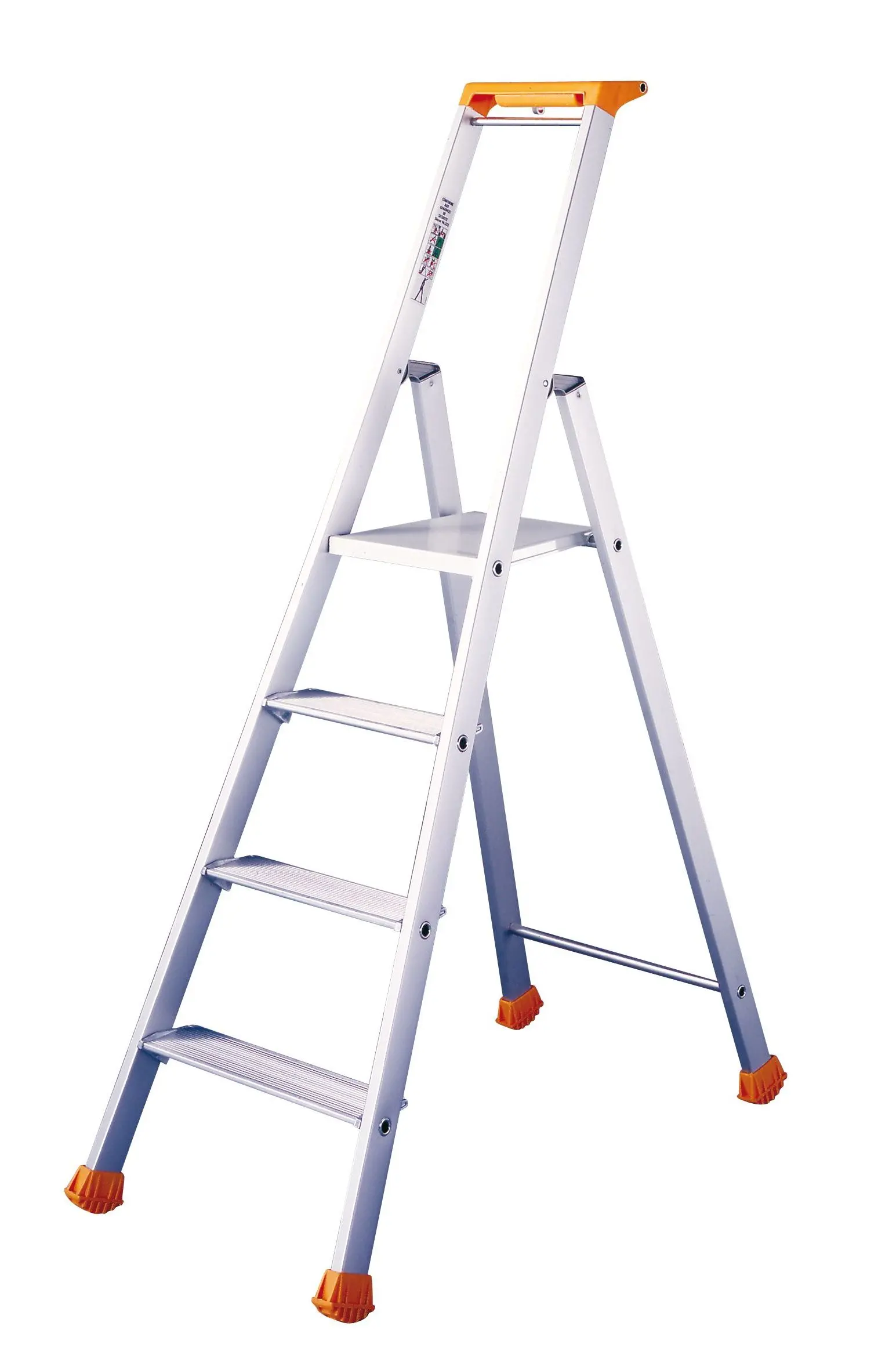 MARCHEPIED ALUMINIUM MP PRO 4 MARCHES - 02370004 - TUBESCA-COMABI 1 MARCHEPIED ALUMINIUM MP PRO 4 MARCHES - 02370004 - TUBESCA-COMABI