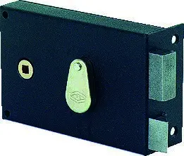 SERRURE EN APPLIQUE A GORGES HORIZONTALE A FOUILLOT DROITE  SOUS FILM - 114000-01-1Y - JPM S.A.