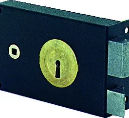 SERRURE EN APPLIQUE GRILLE A GORGES HORIZONTALE A FOUILLOT DROITE SOUS FILM - 314000-01-1Y - JPM S.A.