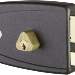 SERRURE EN APPLIQUE MATCH VERTICALE FOUILLOT DROITE -3CLES 6 PIST CANON 45MM - 602110-02-1Y - JPM S.A.