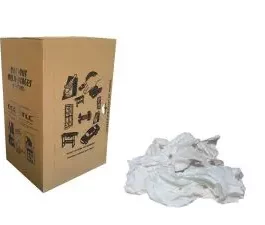 CHIFFON  D'ESSUYAGE COTON N  MI FIN A EPAIS (CART 10 KG) - D014ECX - GLOBAL HYGIENE MONNOYEUR