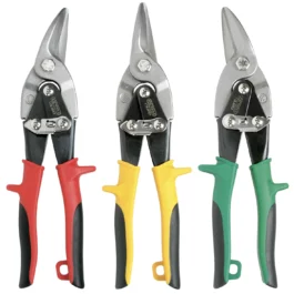 CISAILLE A TOLE (JEU DE 3) - 118.0050 - KS TOOLS