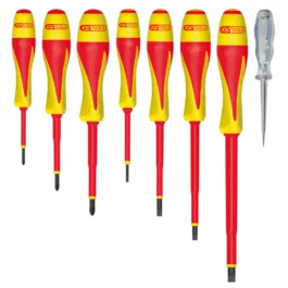 TOURNEVIS ISOLES 1000V (JEU DE 8) - 922.6218 - KS TOOLS