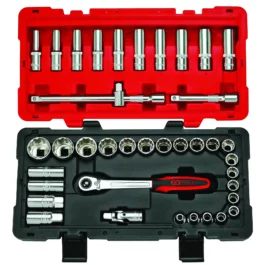 COFFRET DOUILLES ET ACCESSOIRES ULTIMATE 1/2'' (39 PIECES) - 922.0640 - KS TOOLS