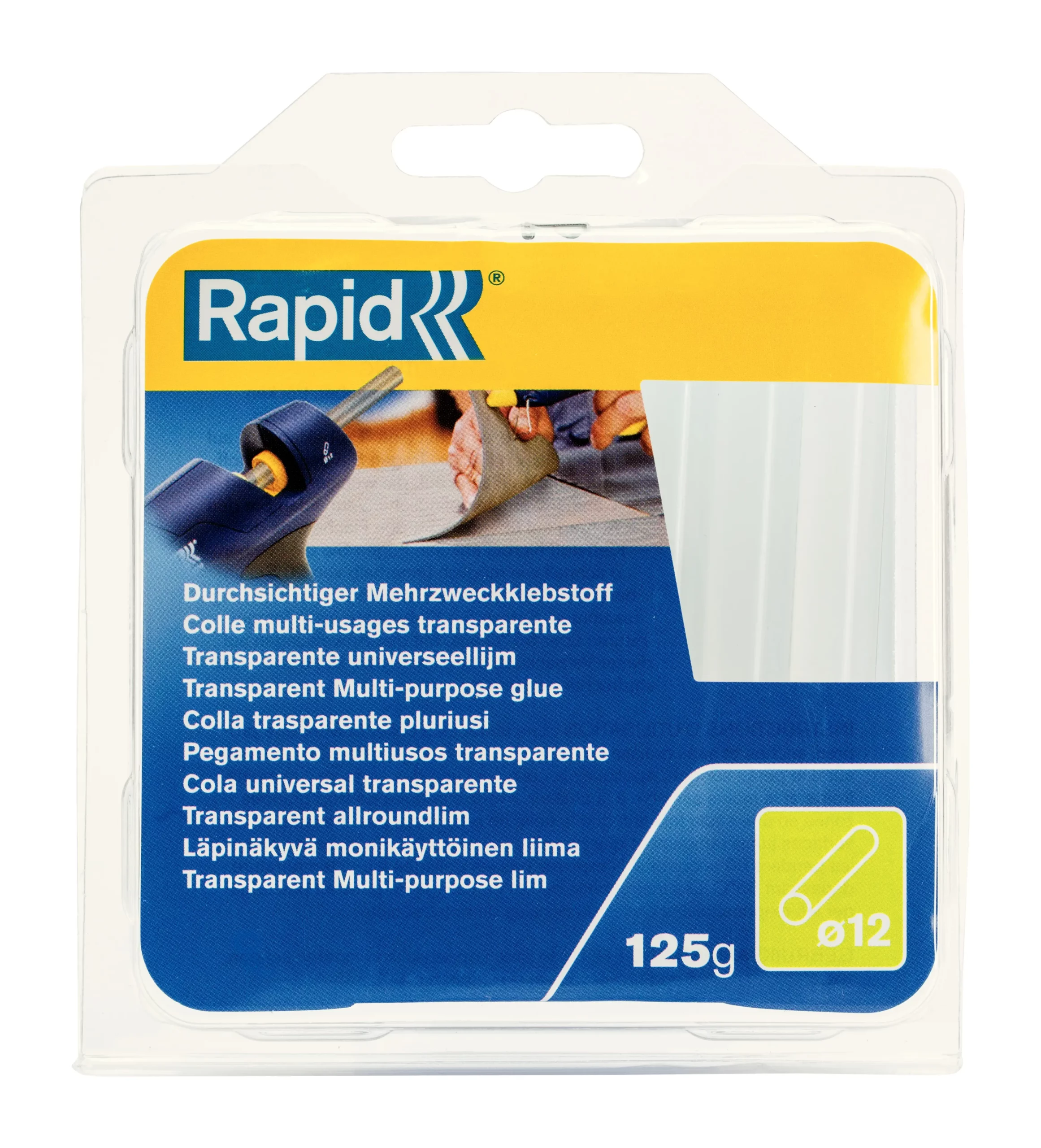 COLLE TRANSPARENTE 125G - 40107356 - RAPID