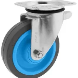 ROULETTE DE MANUTENTION RESILEX A PLATINE PIVOTANTE Ø160 350KG - 79562 - GUITEL HERVIEU