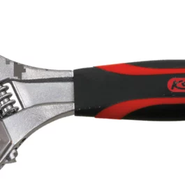 CLE A MOLETTE A OUVERTURE LARGE MANCHE BI-MATIERE, 8'' - 577.0202 - KS TOOLS