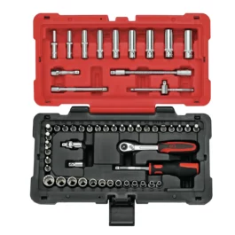 COFFRET DE DOUILLES ET ACCESSOIRES ULTIMATE® 12 PANS - 1/4'' (54 PIECES) - 922.0655 - KS TOOLS