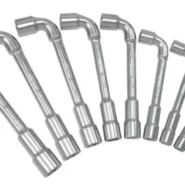 JEU DE 10 CLES A PIPE DEBOUCHEES METRIQUES 6 PANS - EN BOITE - 517.0440 - KS TOOLS