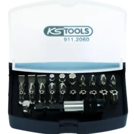 EMBOUTS DE VISSAGE 1/4'' (JEU DE 32) - 911.2060 - KS TOOLS