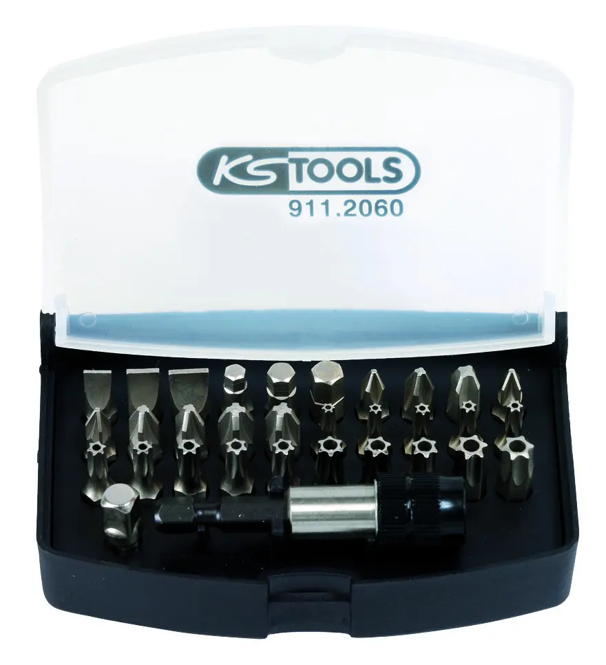 EMBOUTS DE VISSAGE 1/4'' (JEU DE 32) - 911.2060 - KS TOOLS 1 EMBOUTS DE VISSAGE 1/4'' (JEU DE 32) - 911.2060 - KS TOOLS