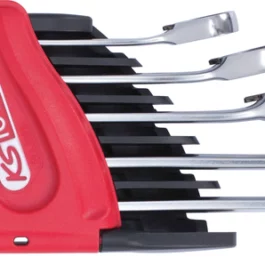 CLE MIXTE A CLIQUET DUO GEAR® 8 A 19 MM (JEU DE 5) - 503.5905 - KS TOOLS