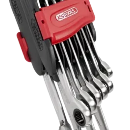 CLE MIXTE A CLIQUET REVERSIBLE GEARPLUS® 8 A 19 MM (JEU DE 10) - 503.4620 - KS TOOLS