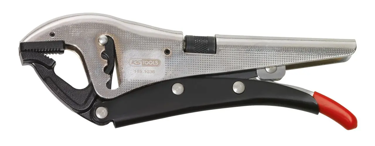 PINCE ETAU A CREMAILLERE BEC LONG - KS TOOLS - 115.1037 1 PINCE ETAU A CREMAILLERE BEC LONG - KS TOOLS - 115.1037