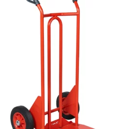 DIABLE ACIER A BAVETTE FIXE 250 KG - ROUES CAOUTCHOUC - 810200020 - FIMM