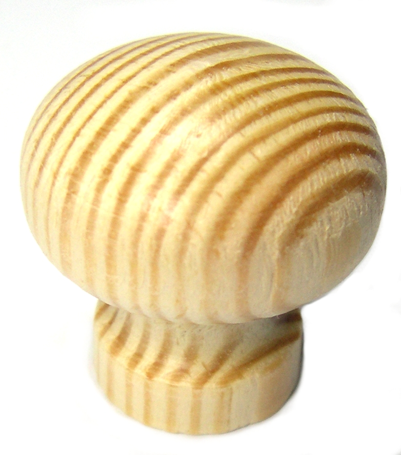 BOUTON BOMBE PIN NATUREL 35 MM - 16807 - SHEPHERD HARDWARE 1 BOUTON BOMBE PIN NATUREL 35 MM - 16807 - SHEPHERD HARDWARE