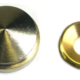 CACHE-VIS LAITON CHROME 15MM GORGE DIAM 4MM - 38160 - SHEPHERD HARDWARE