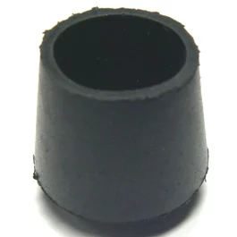 EMBOUT COUVRANT CAOUTCHOUC NOIR DIAM 16MM (SACHET DE 20) - 310049V - SHEPHERD HARDWARE