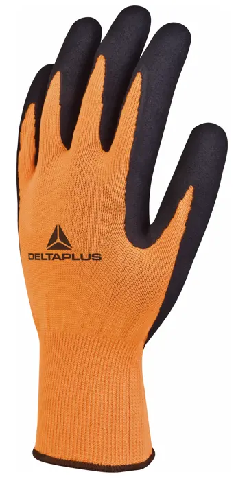 GANT TRICOT ENDUIT MOUSSE LATEX ORANGE APOLLON VV733 T7 - DELTA PLUS PRO - VV733OR07 - Lot de 12 1 GANT TRICOT ENDUIT MOUSSE LATEX ORANGE APOLLON VV733 T7 - DELTA PLUS PRO - VV733OR07 - Lot de 12