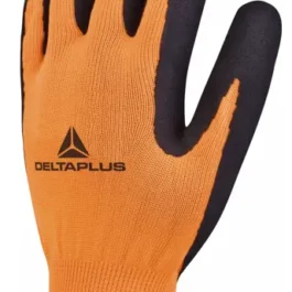 GANT TRICOT ENDUIT MOUSSE LATEX ORANGE APOLLON VV733 T10 - DELTA PLUS PRO - VV733OR10 - Lot de 12