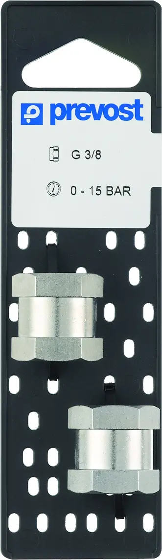 MANCHONS EGAUX SUR PLAQUE FEMELLE BSPP G 1/2 (LA PAIRE) - A3 12P2 - PREVOST AIR COMPRIME 1 MANCHONS EGAUX SUR PLAQUE FEMELLE BSPP G 1/2 (LA PAIRE) - A3 12P2 - PREVOST AIR COMPRIME