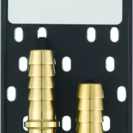 JONCTION DOUBLE SUR PLAQUE POUR TUYAU Ø 8 MM (LA PAIRE) - JDT 0808P2 - PREVOST AIR COMPRIME