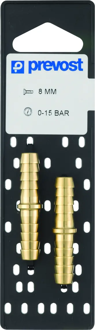 JONCTION DOUBLE SUR PLAQUE POUR TUYAU Ø 10 MM (LA PAIRE) - JDT 1010P2 - PREVOST AIR COMPRIME 1 JONCTION DOUBLE SUR PLAQUE POUR TUYAU Ø 10 MM (LA PAIRE) - JDT 1010P2 - PREVOST AIR COMPRIME