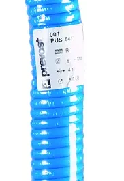TUYAU SPIRALE PU SUR PLAQUE 6,5 x 10 MM - R 1/4-6M - PUS 66P - PREVOST AIR COMPRIME