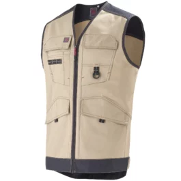 GILET TROWEL BEIGE/NOIR T2 - 9ATTUP204T2 - LAFONT