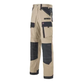 PANTALON RULER BEIGE/NOIR T5 - 1ATTUP6204T5 - LAFONT