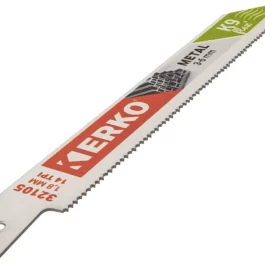 LAME DE SCIE SABRE BIMETAL METAL K9 150x19x0,9 18TPI (X5) - 32110 - ERKO