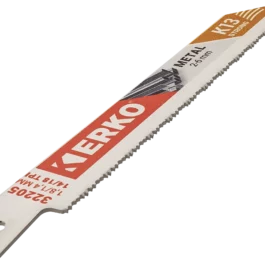 LAME DE SCIE SABRE BIMETAL METAL K13 150x19x1,3 14/18TPI (X5) - 32205 - ERKO