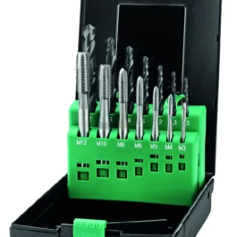 TARAUD MACHINE HSS-E COBALT 8% 22.200/22.201 + FORET 11.450 - 292601980 - PHANTOM