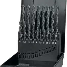 FORET QUEUE CYLINDRIQUE HSS SERIE COURTE TAILLE MEULE 11.450 (COFFRET DE 19) - 191451000 - PHANTOM