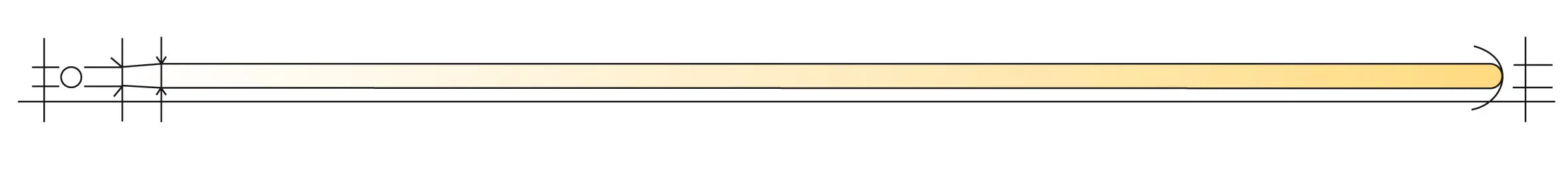 MANCHE BALAI CANTONNIER D 28 L. 1,80 M BOIS DUR - 18BD180 - JACQUENET MALIN