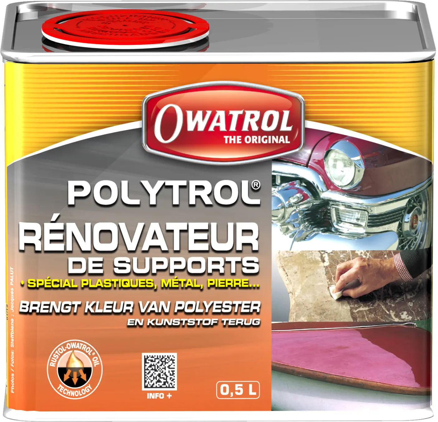 RENOVATEUR DE SUPPORT POLYTROL 0,5 L - 850 - OWATROL 1 RENOVATEUR DE SUPPORT POLYTROL 0,5 L - 850 - OWATROL
