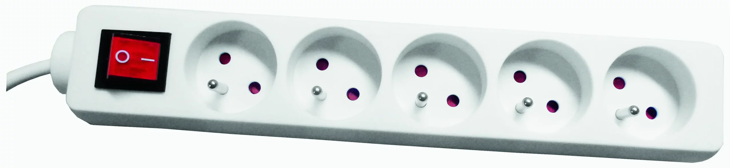 BLOC MULTIPRISES 3 PRISES AVEC INTERUPTEUR, FICHE PLATE, H05VVF 3G1, CABLE 1,5M - 32040 - ELECTRALINE 1 BLOC MULTIPRISES 3 PRISES AVEC INTERUPTEUR, FICHE PLATE, H05VVF 3G1, CABLE 1,5M - 32040 - ELECTRALINE